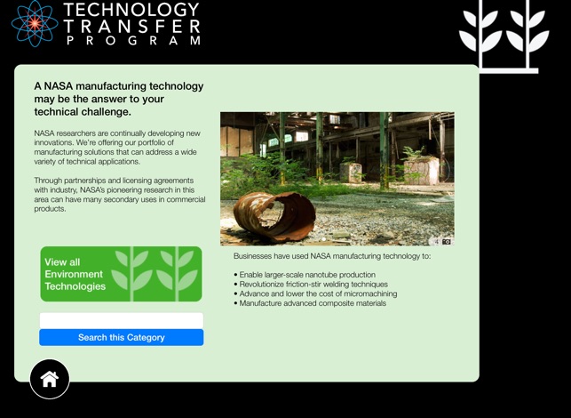 NASA Patent Portfolio screenshot 2 of 4