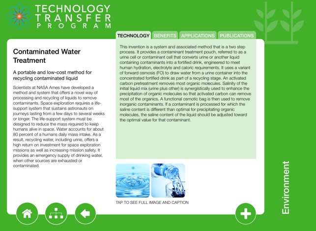 NASA Patent Portfolio screenshot 4 of 4