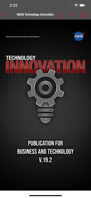 NASA Technology Innovation screenshot 1 of 12