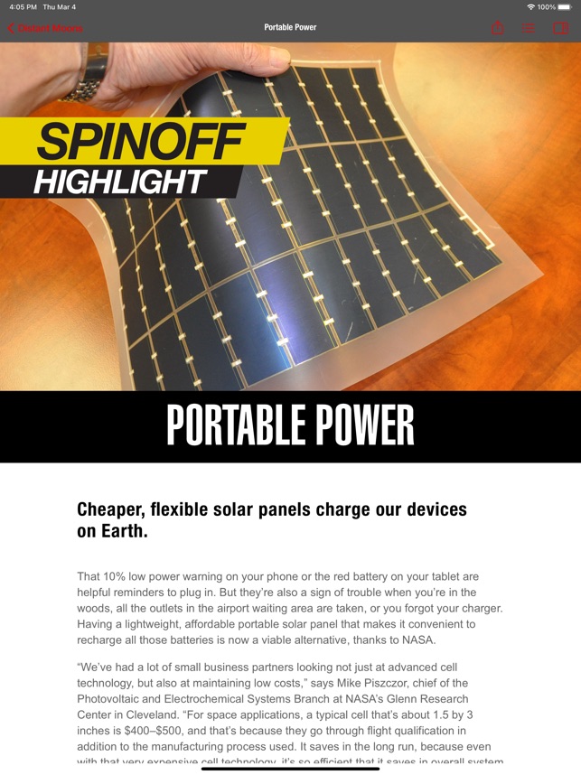 NASA Technology Innovation screenshot 11 of 12