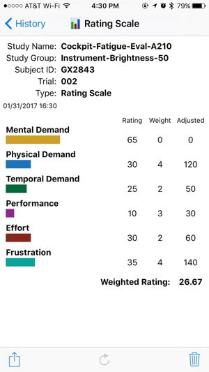 NASA TLX screenshot 4 of 8