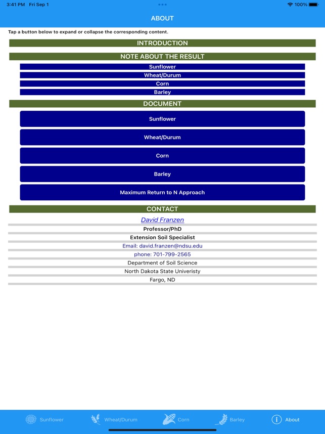 NDSU Nitrogen Calculator screenshot 12 of 14