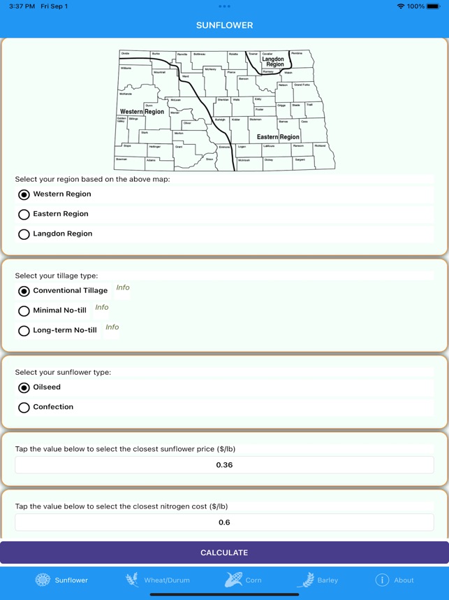 NDSU Nitrogen Calculator screenshot 13 of 14