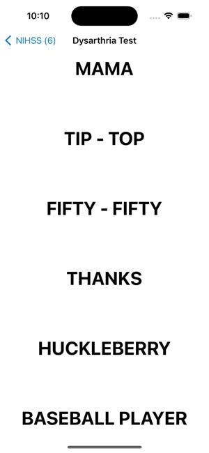 NIH Stroke Scale Calculator screenshot 11 of 12