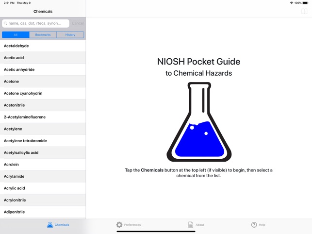 NIOSH Mobile Pocket Guide screenshot 1 of 27