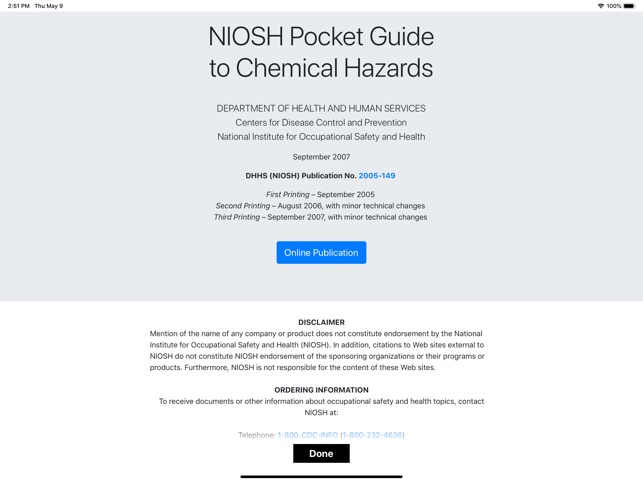 NIOSH Mobile Pocket Guide screenshot 5 of 27