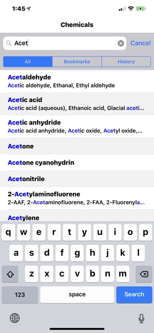 NIOSH Mobile Pocket Guide screenshot 10 of 27