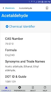 NIOSH Mobile Pocket Guide screenshot 17 of 27