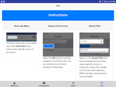 NIOSH Mobile Pocket Guide screenshot 27 of 27