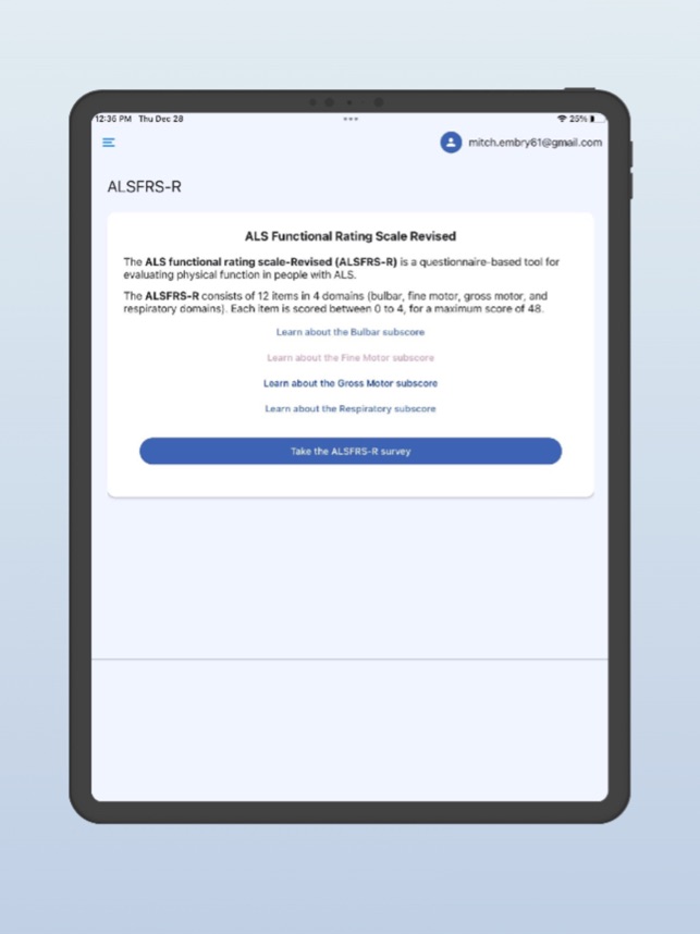 ONSI ALS App screenshot 3 of 14