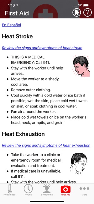 OSHA NIOSH Heat Safety Tool screenshot 3 of 14