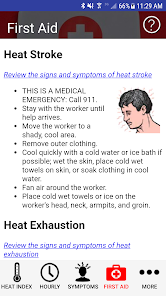 OSHA NIOSH Heat Safety Tool screenshot 7 of 14