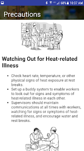 OSHA NIOSH Heat Safety Tool screenshot 9 of 14
