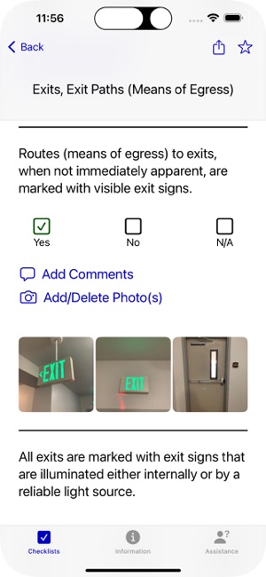 OSHA-NIOSH Small Bus Checklist screenshot 3 of 5
