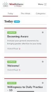OSUWMC Mindfulness In Motion screenshot 4 of 5