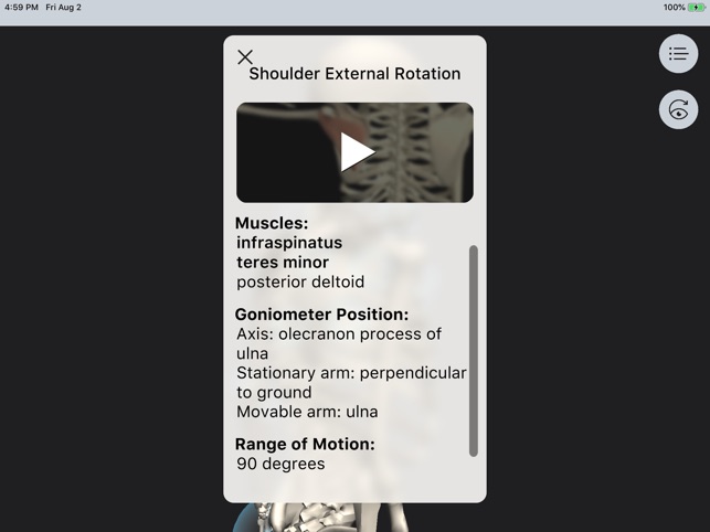 OT Kinesiology Pro Consult screenshot 3 of 10
