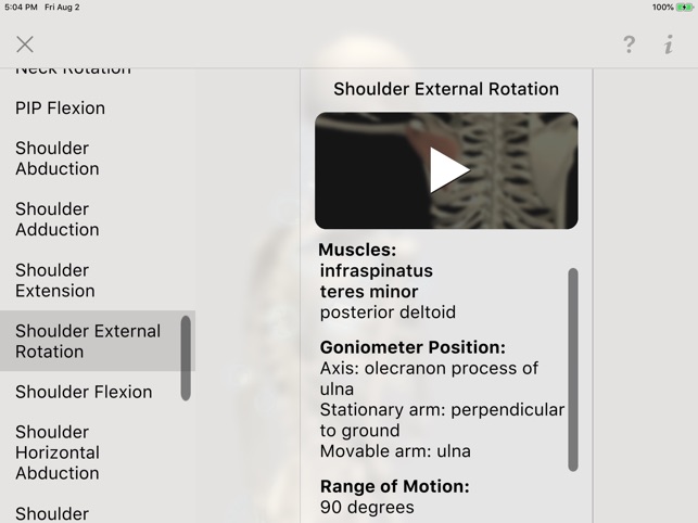OT Kinesiology Pro Consult screenshot 5 of 10