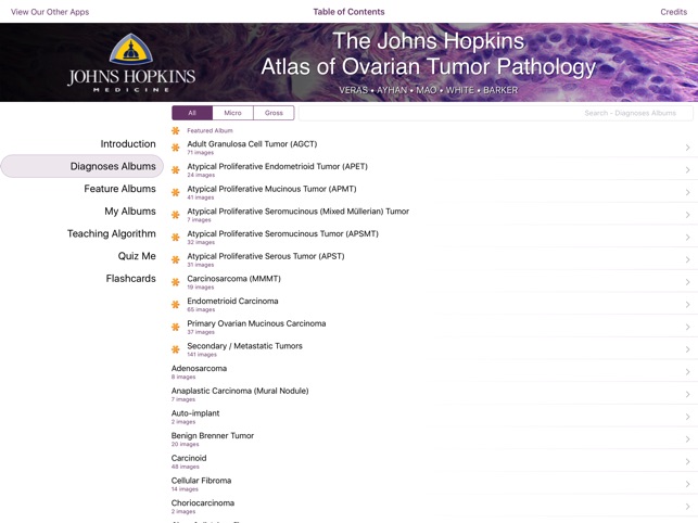 Ovarian Tumor Pathology screenshot 1 of 5