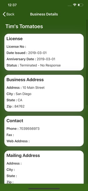 PACA USDA screenshot 4 of 14