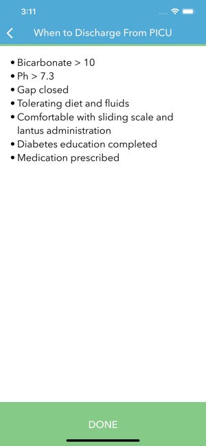 Pediatric DKA Protocol screenshot 5 of 5