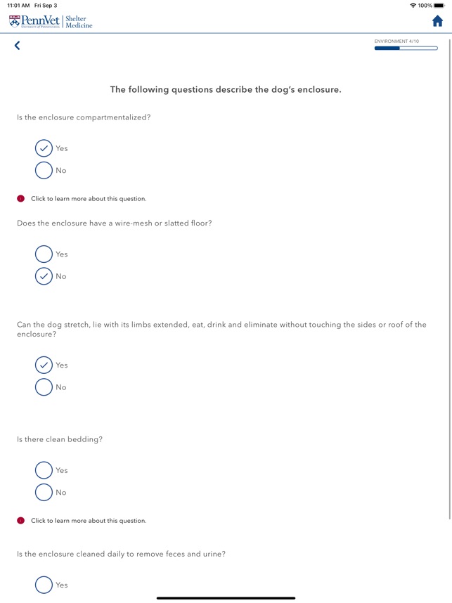 Penn Vet Quality of Life Tool screenshot 4 of 11