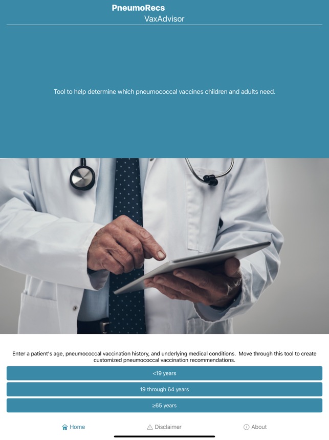 PneumoRecs VaxAdvisor screenshot 2 of 11