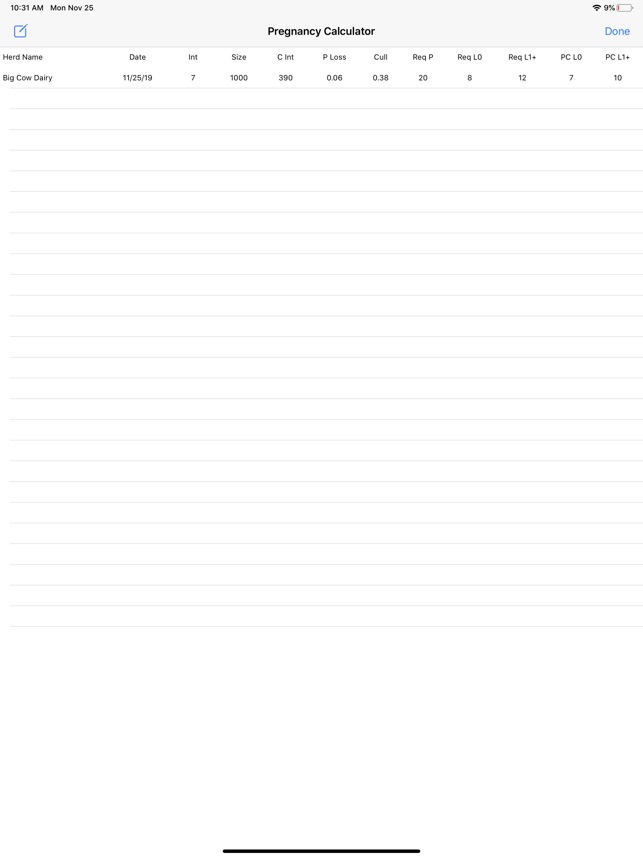 Preg Calculator screenshot 3 of 8