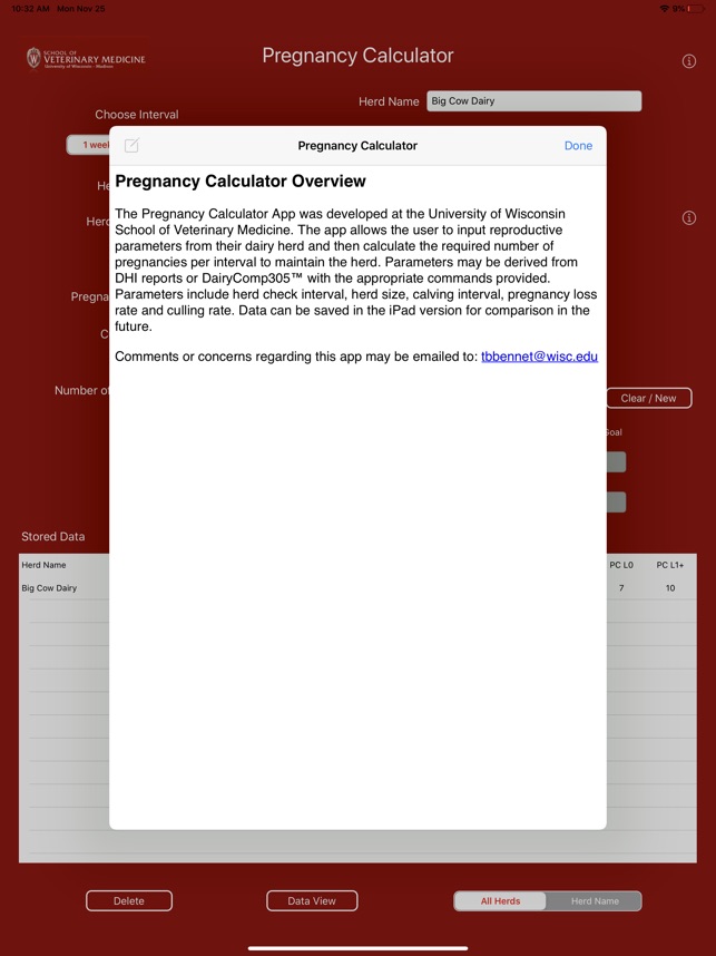 Preg Calculator screenshot 4 of 8