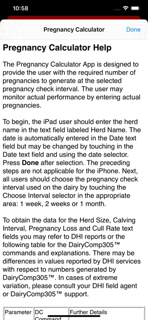 Preg Calculator screenshot 8 of 8