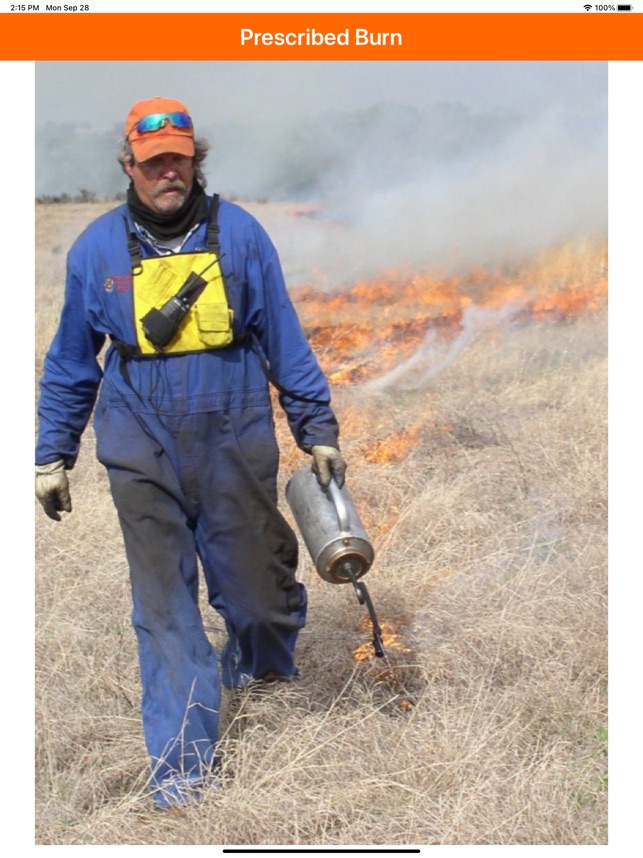 Prescribed Burn Entry Form screenshot 1 of 14