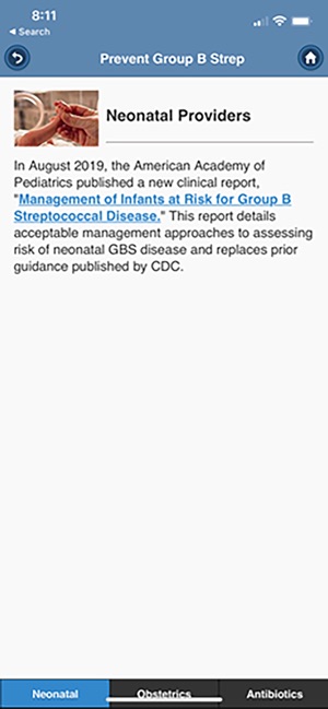 Prevent Group B Strep(GBS) screenshot 5 of 16