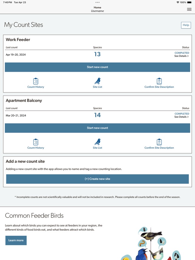 Project FeederWatch screenshot 3 of 18
