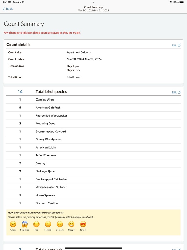 Project FeederWatch screenshot 5 of 18
