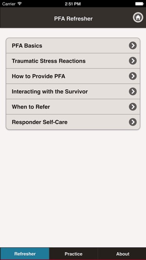 Psychological First Aid (PFA) Tutorial screenshot 2 of 6