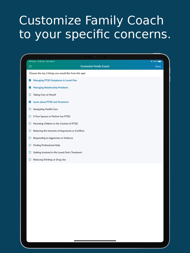 PTSD Family Coach screenshot 2 of 23
