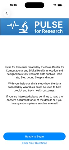 PULSE for Research screenshot 2 of 3