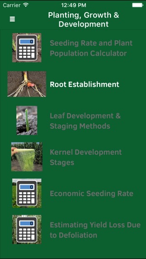 Purdue Extension Corn Field Scout screenshot 2 of 4