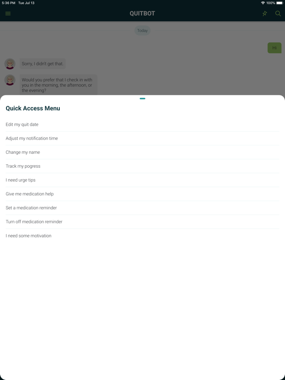 QuitBot: Quit Smoking Coach screenshot 4 of 8