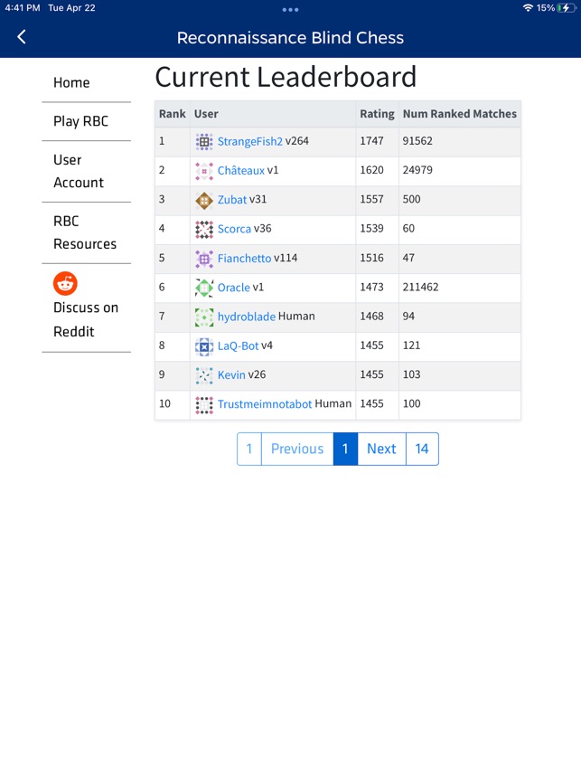 Reconnaissance Blind Chess screenshot 2 of 7