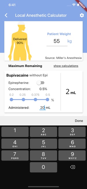 Regional Anesthesia Reference screenshot 6 of 9