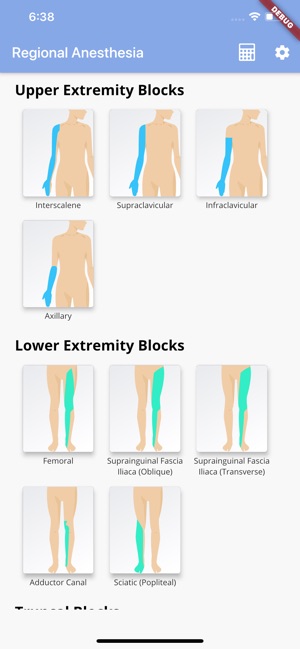 Regional Anesthesia Reference screenshot 7 of 9