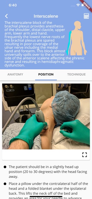 Regional Anesthesia Reference screenshot 8 of 9