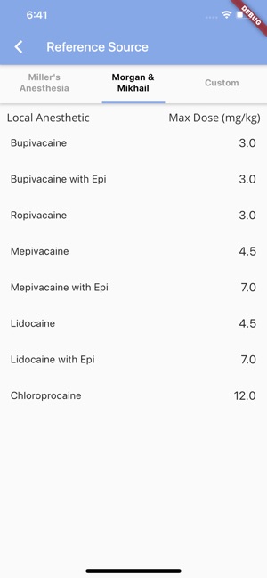 Regional Anesthesia Reference screenshot 9 of 9