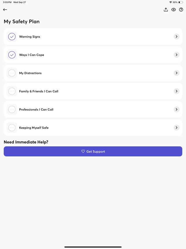 Safety Plan screenshot 2 of 21