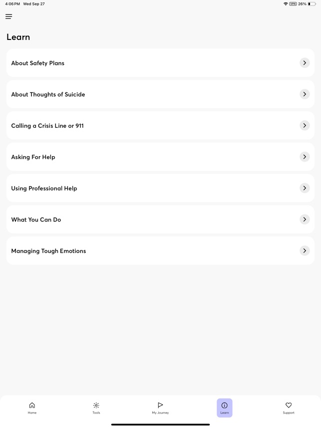 Safety Plan screenshot 3 of 21