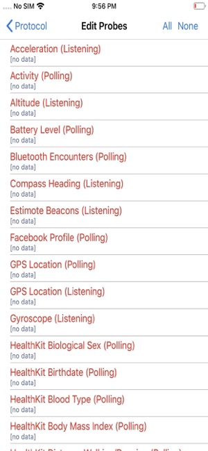SensusMobile screenshot 1 of 5