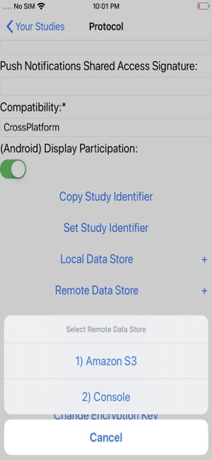 SensusMobile screenshot 2 of 5