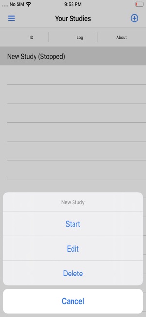 SensusMobile screenshot 5 of 5