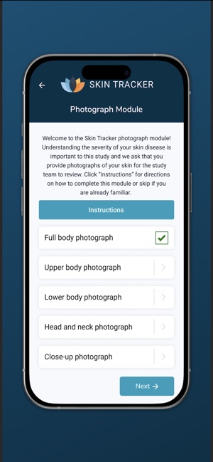 SkinTracker-NIH screenshot 4 of 6