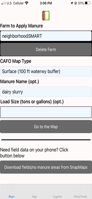 SnapPlus Manure Tracker screenshot 1 of 5